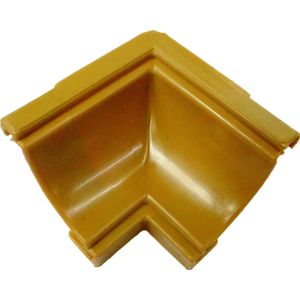Canto Forro PVC Interno 90° Semita Cerejeira Pacote com Pacote com 4 Unidades