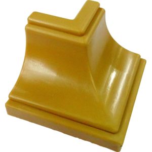 Canto Forro PVC Externo 90° Semita Cerejeira Pacote com Pacote com 4 Unidades