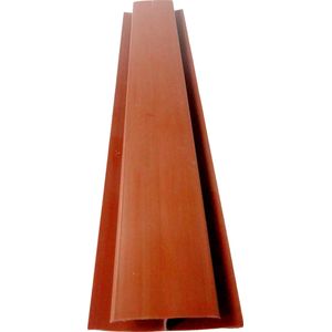Emenda Forro PVC Semita H Imbuia 6m Peça