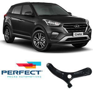 Bandeja Dianteira Hyundai Creta 2017 Em Diante Inferior