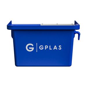 Kit 3 Bebedouro para Animal 25L Azul Gplas