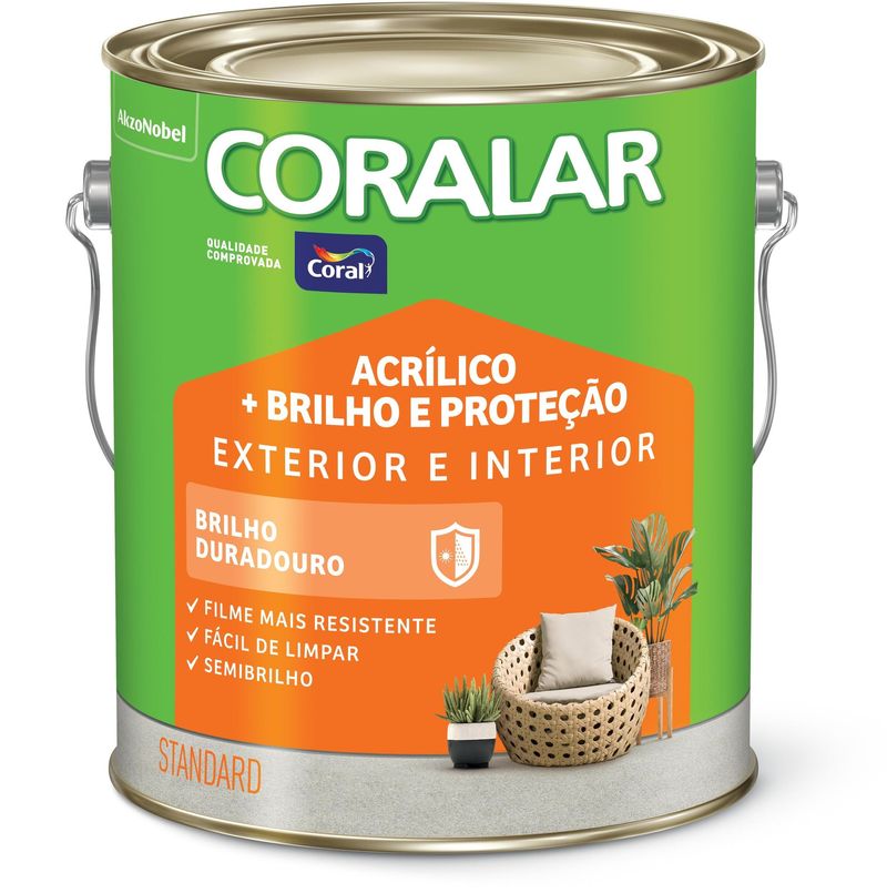 Tinta-Acrilica-Coral-Brilho-e-Protecao-Semi-Brilho-Branco-36L
