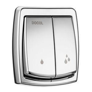 Acabamento Para Válvula de Descarga Docol Salvaqua Box Cromado