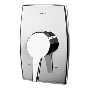 Acabamento Monocomando Para Ducha Docol Baixa e Alta Pressão Nexus Chrome 3/4"