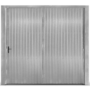 Portão de Ferro Maxiaço 619 240x220cm Galvanizado Esquerda