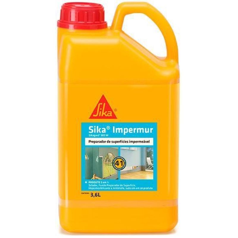 Sika Imper Mur Impermeabilizante Para Humedad X 4 Kg