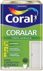 Tinta-Acrilica-Coralar-Amarelo-Canario-Fosco-18L