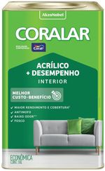 Tinta-Acrilica-Coralar-Laranja-Citrico-Fosco-18L