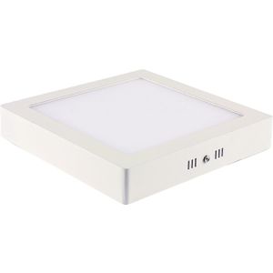 Painel LED de Sobrepor Spot Quadrado 18W 6500K Alumínio Blumenau Branco Bivolt
