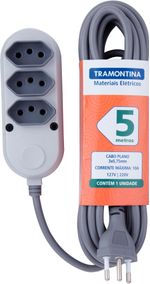 Extensao-Eletrica-Tramontina-5-Metros-com-3-Tomadas-57504-021-10A-250V