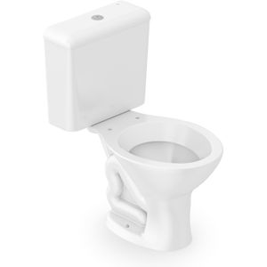 Vaso Sanitário com Caixa Acoplada Incepa/Roca Zip Acionamento Simples Branco 6 Litros