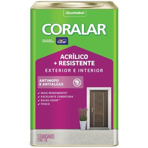 Tinta Acrílica Coralar Duo Fosco Areia 18L