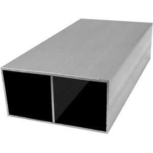 Régua de Pedreiro de Alumínio Bi Tubular Kala 5cm 2m