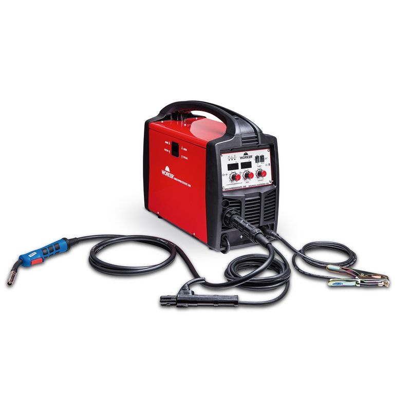 Soldador-MIG-MAG-Eletrodo-Revestido-Worker-Multiprocessos-867420-200A-Bivolt