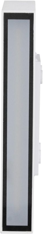 Arandela-Externa-Cube-Slim-Retangular-8W-3000K-Gaya-9776-Branco-Bivolt