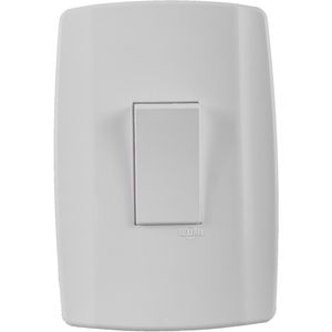 Interruptor Ilumi Simples 10A 250V Vertical Slim