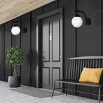 Arandela-1-Lampada-Colonial-Globo-Redonda-100W-Aco-E-Polietileno-Blumenau-182599-01-Preto-Bivolt