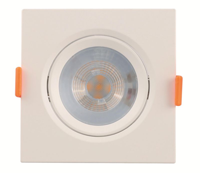 Spot-LED-de-Embutir-Quadrado-Multilight-5W-6500K-Aluminio-E-Polimeros-Sinteticos-Luminatti-Lm304-Branco-Bivolt