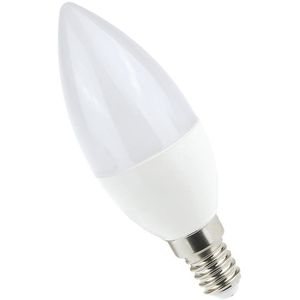 Lâmpada LED Vela Luminatti Leitosa 3000K 4,5W Bivolt
