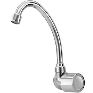 Torneira Pia Cozinha Romar de Parede Bica Móvel C40 Std Cromado Dn15-/Dn20