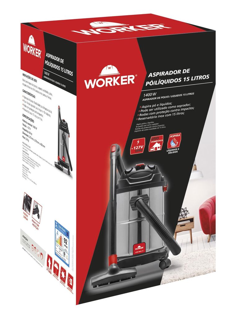 Aspirador-de-Po-e-Agua-Profissional-Worker-993794-15L-1400W-110V