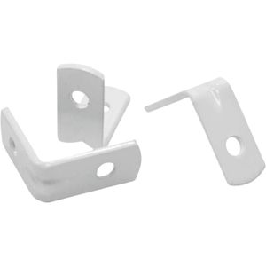 Cantoneira Zamar 1" 2 Furos Branco
