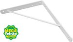 Suporte de Prateleira Reforçado Branco Zamar 25x30cm