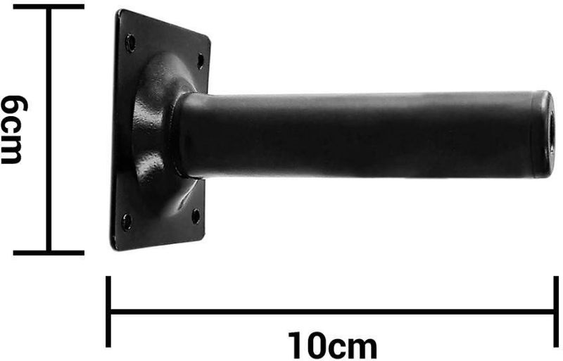 Pe-Para-Moveis-Tipo-Tubo-Zamar-Preto-10cm