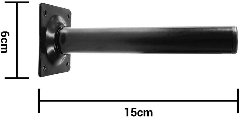 Pe-Para-Moveis-Tipo-Tubo-Zamar-Preto-15cm