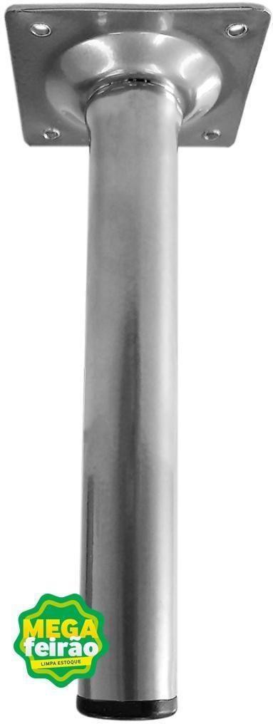 Pe-Para-Moveis-Tipo-Tubo-Zamar-Prata-15cm