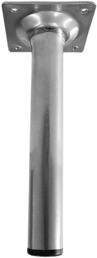 Pe-Para-Moveis-Tipo-Tubo-Zamar-Prata-15cm