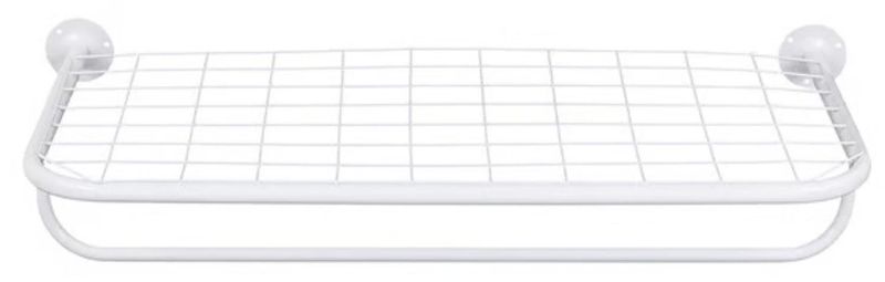 Arara-de-Roupas-de-Parede-com-Tela-Para-Quarto-e-Closet-Zamar-Branca-90cm