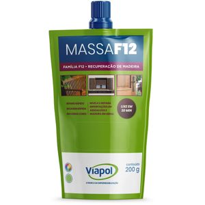 Massa Para Madeira Viapol F12 Cumaru 200G