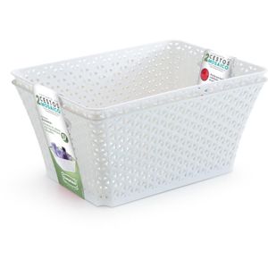 Conjunto Com 2 Cestos Dasplast Mosaico 5,3L