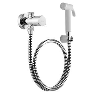 Ducha Higiênica Docol com Registro e Gatilho Cromado