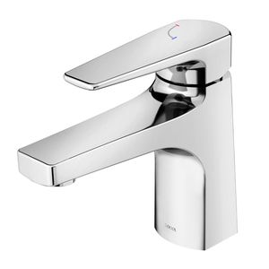 Torneira Misturador Monocomando Pia Banheiro Docol de Mesa Baixo Lift Cromado
