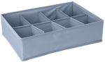 Organizador-Para-Armario-Tipo-Colmeia-Oikos-8-Nichos-Dobravel-de-Peva-Azul