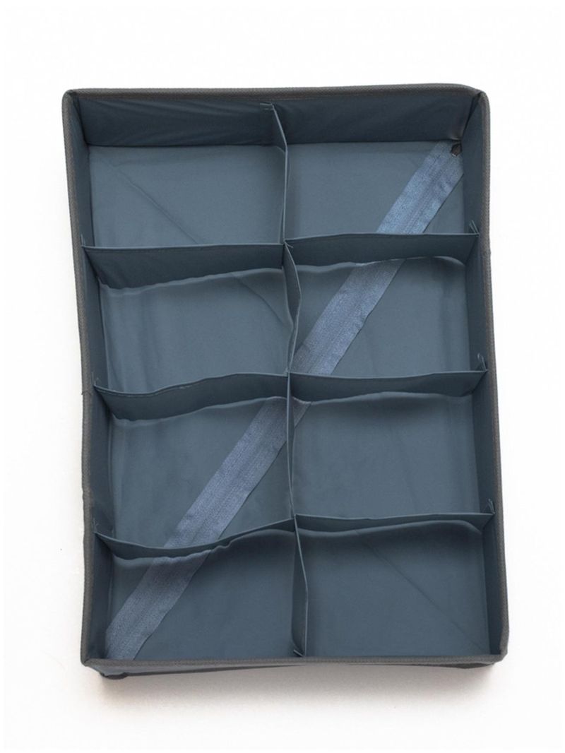 Organizador-Para-Armario-Tipo-Colmeia-Oikos-8-Nichos-Dobravel-de-Peva-Azul