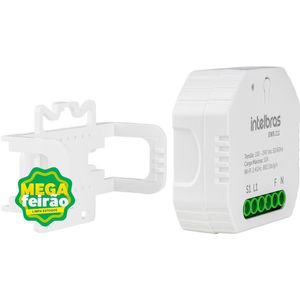 Interruptor Intelbras 4850005 Controlador de Cargas Wi-Fi 1/1 EWS 211