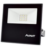Refletor-LED-Slim-10W-Verde-Aluminio-e-Vidro-Avant-259105376-Preto-Bivolt