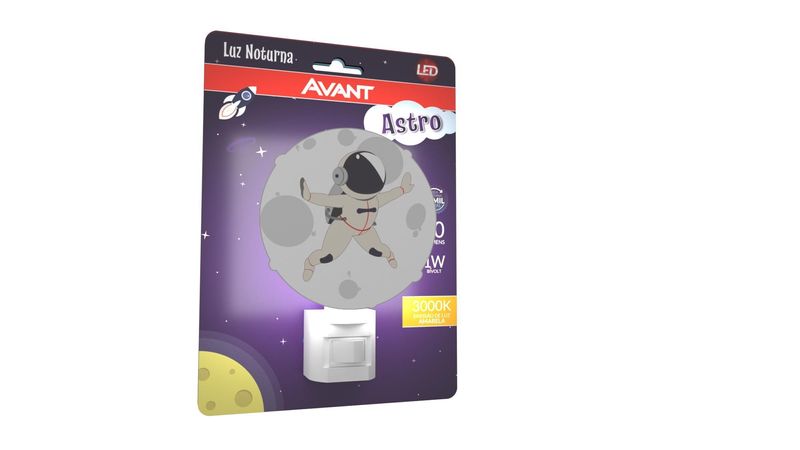 Luz-Noturna-LED-Astro-Policarbonato-Avant-1W-Bivolt