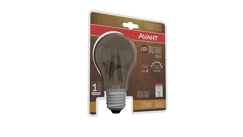 Lampada-Retro-Pera-A60-Vidro-Avant-4W-Bivolt
