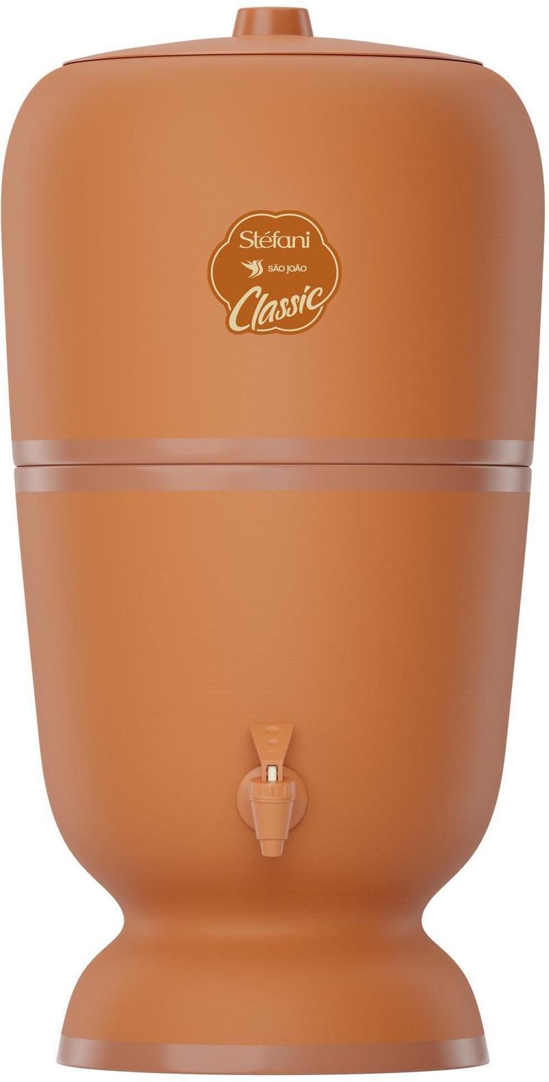 Filtro-Sao-Joao-Classic-8-Litros-2-Velas-Stefani-Af4608000100-Argila