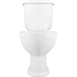 Vaso Sanitário com Caixa Acoplada Luzarte Estrela Porto Acionamento Duplo Branco 3/6 Litros
