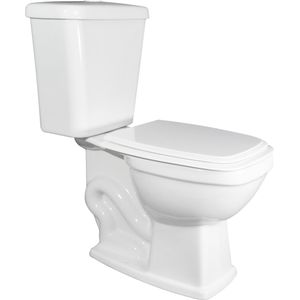 Vaso Sanitário com Caixa Acoplada Luzarte Viseu Acionamento Duplo Branco 3/6 Litros