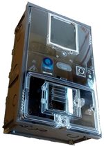 Poste-de-Luz-Entrada-Energia-Eletrica-de-Metal-Monofasico-Geral-Eletro-7m-com-Caixa-Equatorial