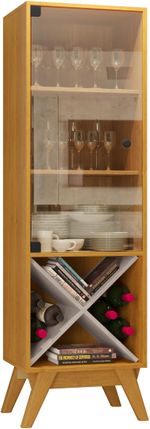 Cristaleira-2-Portas-De-Vidro-Graca-JCM-Cinamomo-e-Off-White