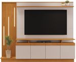 Estante-Home-Para-TV-ate-65--Polegadas-4-Portas-Absoulto-JCM-Cinamomo-e-Off-White