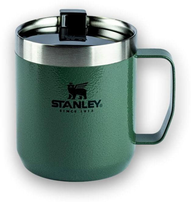 Camp-Mug-Caneca-de-Acampamento-Stanley-Green---Verde-350ml