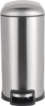 Lixeira-com-Pedal-Acqua-WBS013-Prata-10-Litros